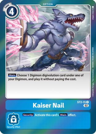 Kaiser Nail [ST2-15] [Resurgence Booster] - Trinity Hobby