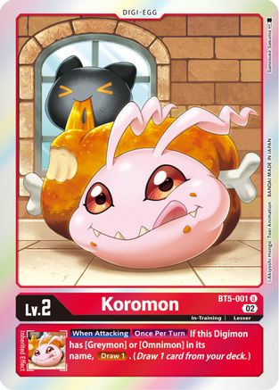 Koromon [BT5-001 ] [Resurgence Booster] - Trinity Hobby