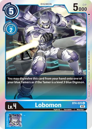 Lobomon [BT4-025] [Resurgence Booster] - Trinity Hobby