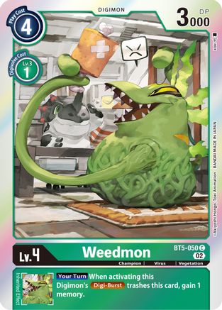 Weedmon [BT5-050] [Resurgence Booster] - Trinity Hobby