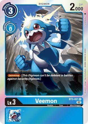 Veemon [BT3-021] [Resurgence Booster] - Trinity Hobby