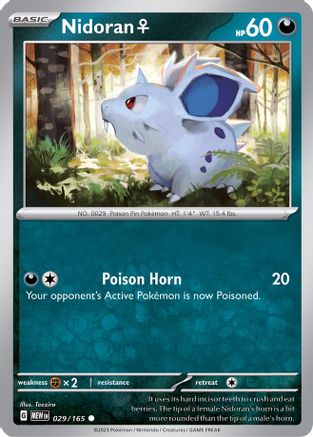 Nidoran F (029/165) [Scarlet & Violet 151] - Trinity Hobby