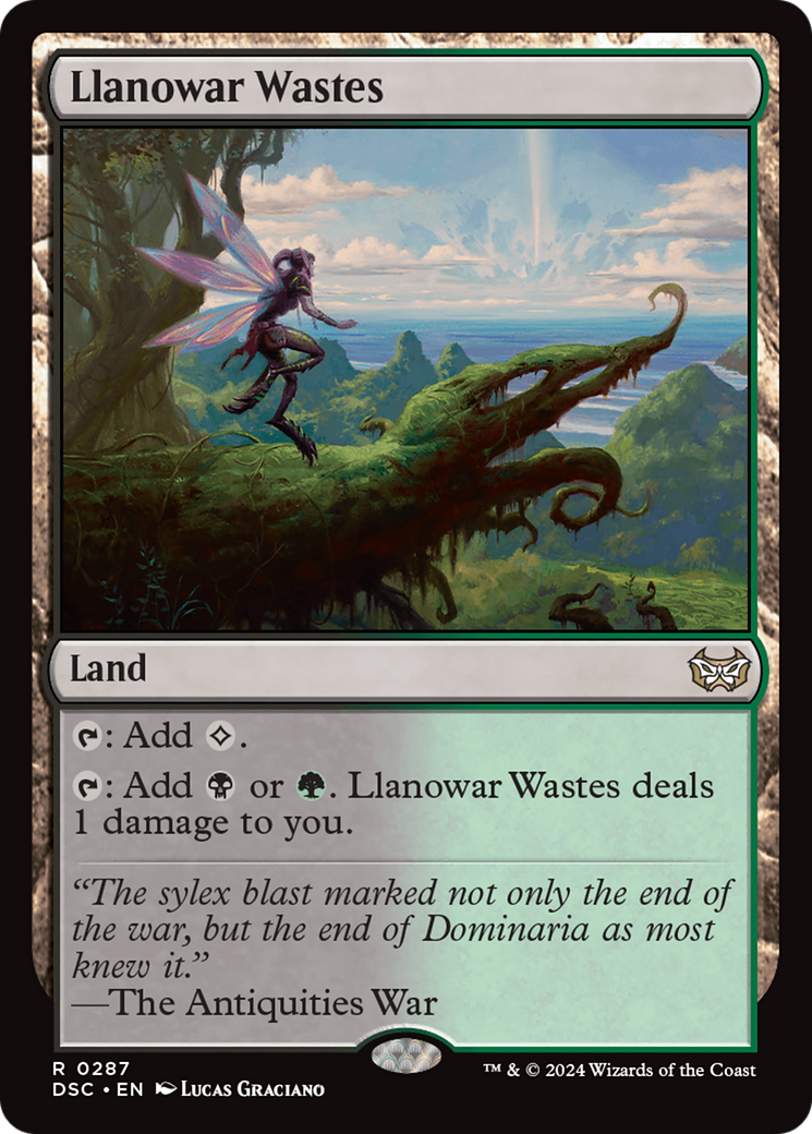 Llanowar Wastes [Duskmourn: House of Horror Commander] - Trinity Hobby