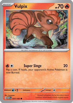 Vulpix (037/165) [Scarlet & Violet 151] - Trinity Hobby