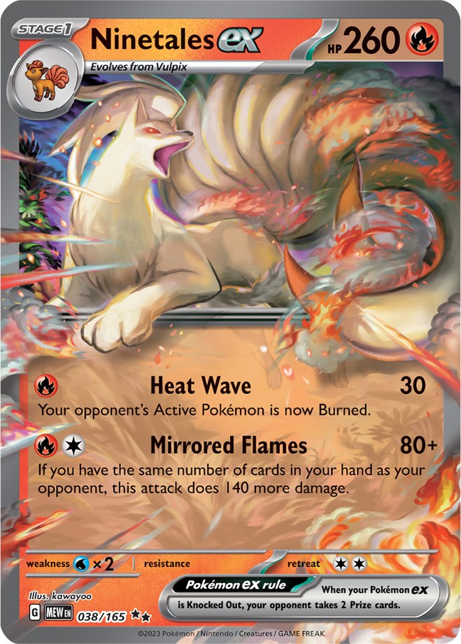 Ninetales ex (038/165) [Scarlet & Violet 151] - Trinity Hobby
