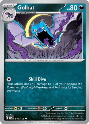 Golbat (042/165) [Scarlet & Violet 151] - Trinity Hobby