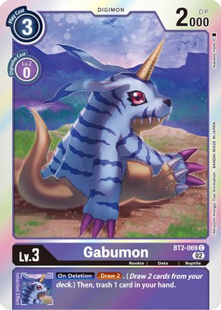 Gabumon [BT2-069] (Resurgence Booster Reprint) [Resurgence Booster] - Trinity Hobby