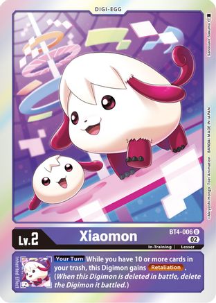 Xiaomon [BT4-006] (Resurgence Booster Reprint) [Resurgence Booster] - Trinity Hobby