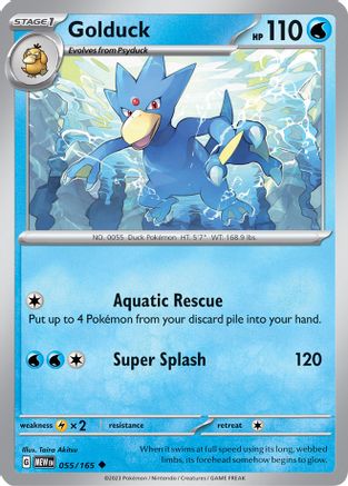 Golduck (055/165) [Scarlet & Violet 151] - Trinity Hobby