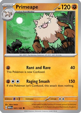 Primeape (057/165) [Scarlet & Violet 151] - Trinity Hobby