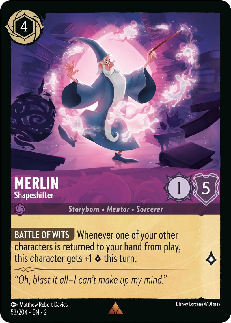 Merlin - Shapeshifter (53/204) [Rise of the Floodborn] - Trinity Hobby