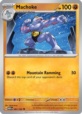 Machoke (067/165) [Scarlet & Violet 151] - Trinity Hobby