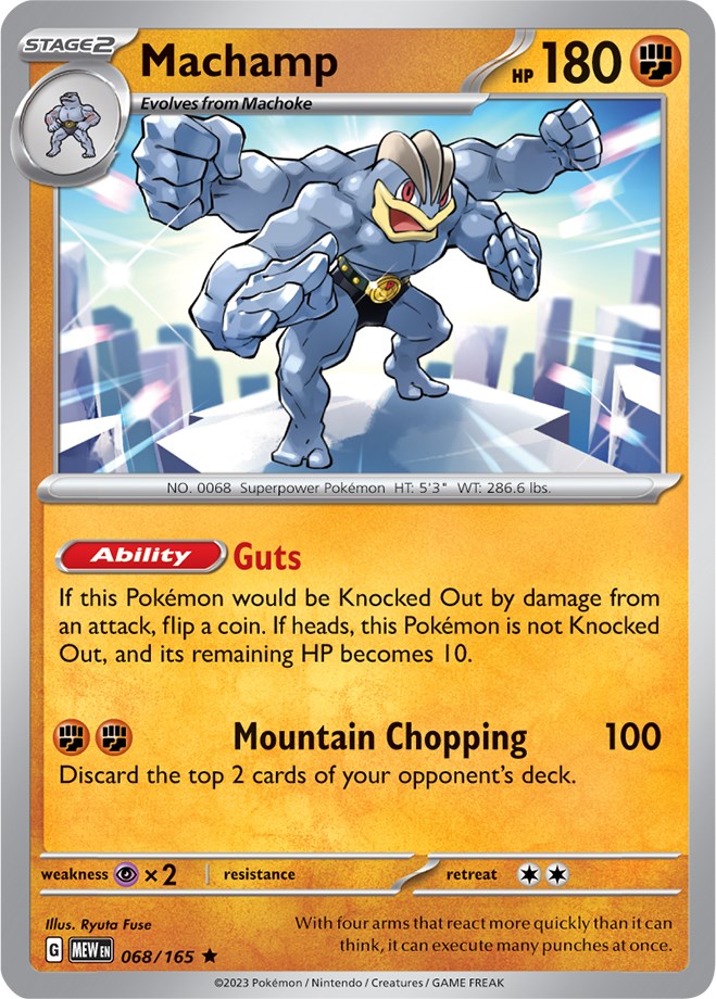 Machamp (068/165) [Scarlet & Violet 151] - Trinity Hobby