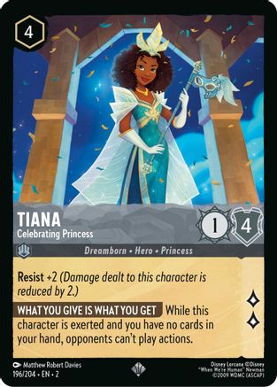 Tiana - Celebrating Princess (196/204) [Rise of the Floodborn] - Trinity Hobby