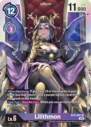 Lilithmon [BT3-091] (Resurgence Booster Reprint) [Resurgence Booster] - Trinity Hobby