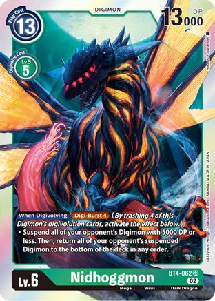 Nidhoggmon [BT4-062] (Resurgence Booster Reprint) [Resurgence Booster] - Trinity Hobby