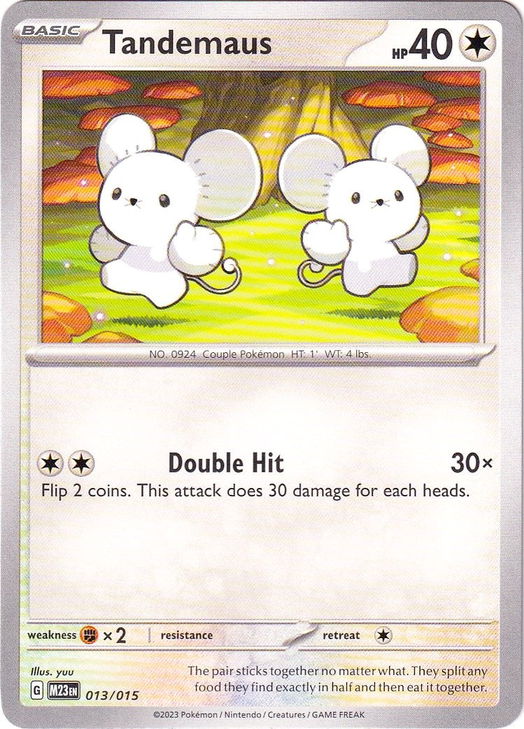 Tandemaus (013/015) [McDonald's Promos: 2023 Collection] - Trinity Hobby