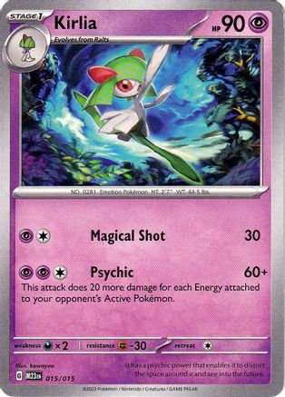Kirlia (015/015) [McDonald's Promos: 2023 Collection] - Trinity Hobby