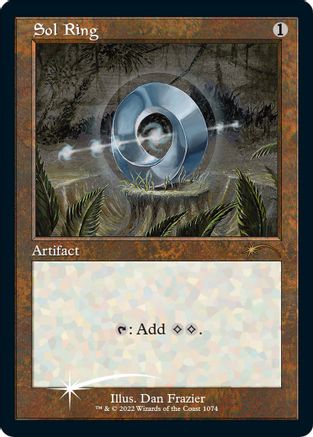 Sol Ring (Retro Frame) (Foil Etched) (SLD-1074) - [Secret Lair Drop Series] Foil - Trinity Hobby