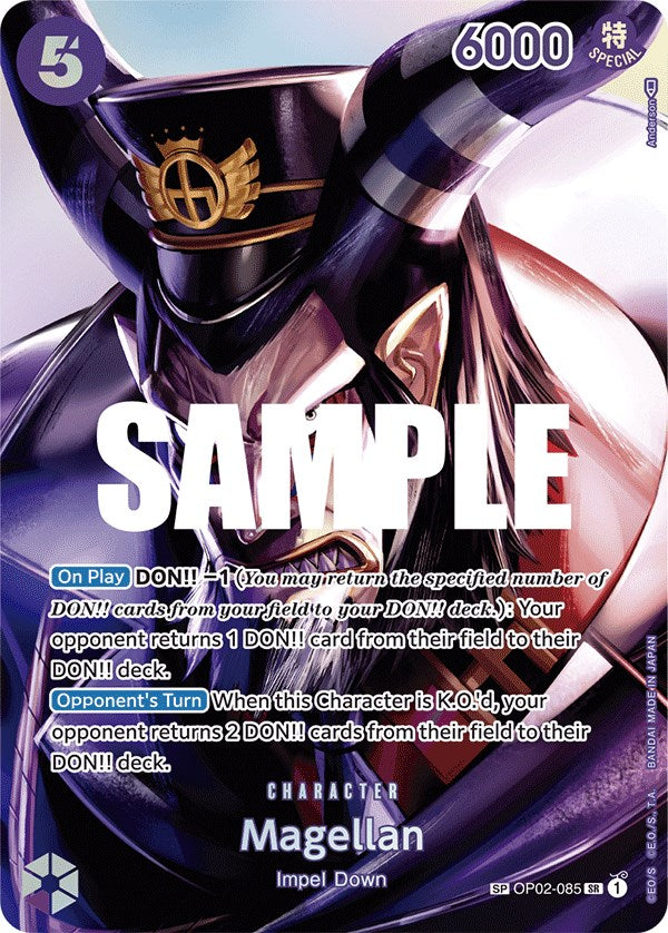 Magellan (SP) (OP02-085) - [Kingdoms of Intrigue] Foil - Trinity Hobby
