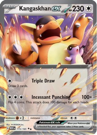 Kangaskhan ex (115/165) [Scarlet & Violet 151] - Trinity Hobby