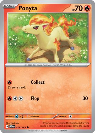 Ponyta (077/165) [Scarlet & Violet 151] - Trinity Hobby