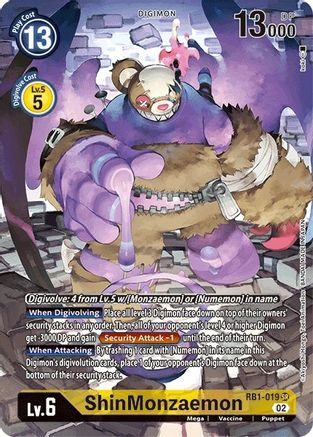 ShinMonzaemon (Textured Alternate Art) [Resurgence Booster] - Trinity Hobby