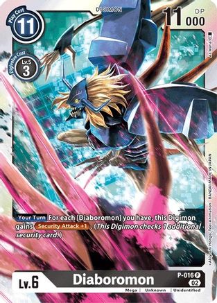 Diaboromon [P-016] (Resurgence Booster Reprint) [Resurgence Booster] - Trinity Hobby
