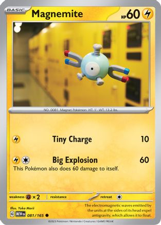 Magnemite (081/165) [Scarlet & Violet 151] - Trinity Hobby