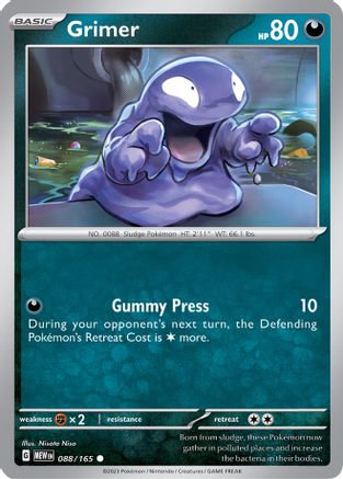Grimer (088/165) [Scarlet & Violet 151] - Trinity Hobby