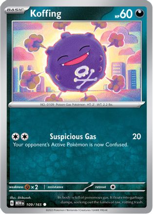 Koffing (109/165) [Scarlet & Violet 151] - Trinity Hobby