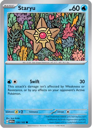 Staryu (120/165) [Scarlet & Violet 151] - Trinity Hobby