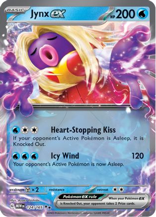 Jynx ex (124/165) [Scarlet & Violet 151] - Trinity Hobby