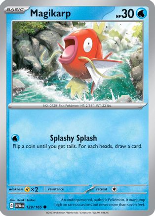 Magikarp (129/165) [Scarlet & Violet 151] - Trinity Hobby