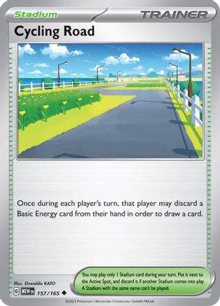 Cycling Road (157/165) [Scarlet & Violet 151] - Trinity Hobby