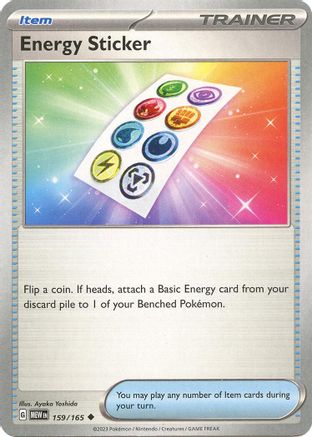 Energy Sticker (159/165) [Scarlet & Violet 151] - Trinity Hobby