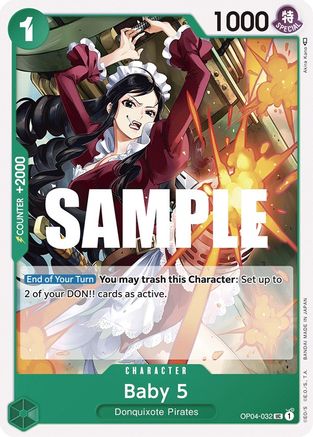 Baby 5 (OP04-032) - [Kingdoms of Intrigue] - Trinity Hobby