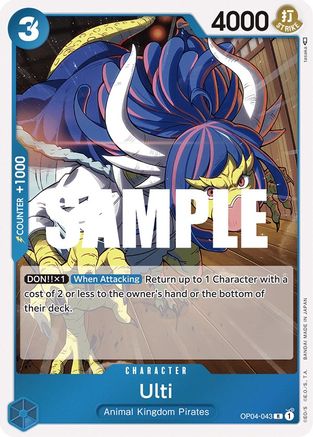 Ulti (OP04-043) - [Kingdoms of Intrigue] Foil - Trinity Hobby