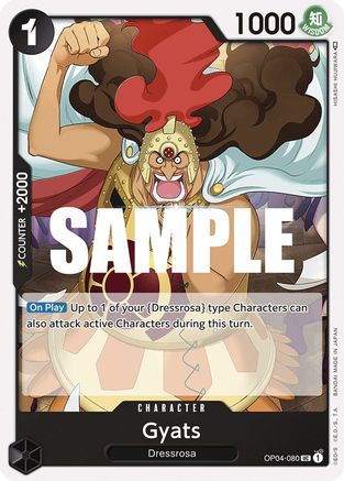 Gyats (OP04-080) - [Kingdoms of Intrigue] - Trinity Hobby