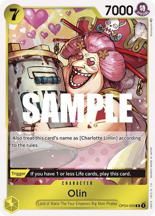 Olin (OP04-099) - [Kingdoms of Intrigue] Foil - Trinity Hobby
