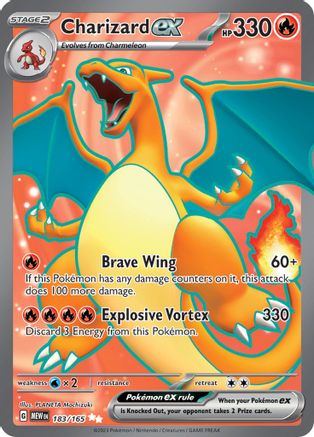 Charizard ex (183/165) [Scarlet & Violet 151] - Trinity Hobby