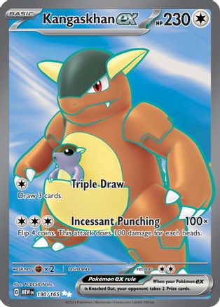 Kangaskhan ex (190/165) [Scarlet & Violet 151] - Trinity Hobby