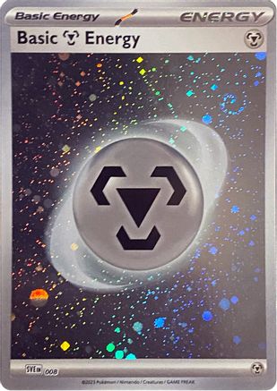 Basic Metal Energy (008) (Cosmos Holo) [Scarlet & Violet: Base Set] - Trinity Hobby