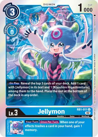 Jellymon [RB1-011] (Box Topper) [Resurgence Booster] - Trinity Hobby