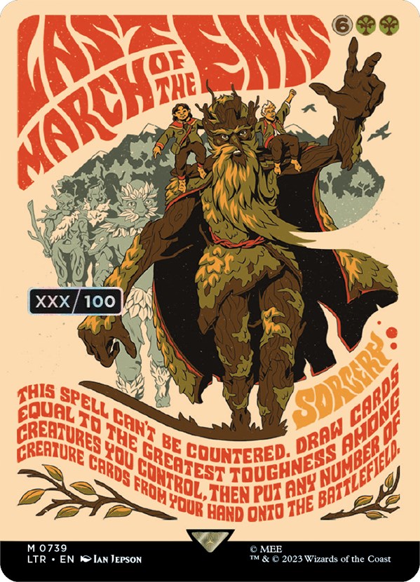 Last March of the Ents (Borderless Poster) (Serialized) [The Lord of the Rings: Tales of Middle-Earth] - Trinity Hobby