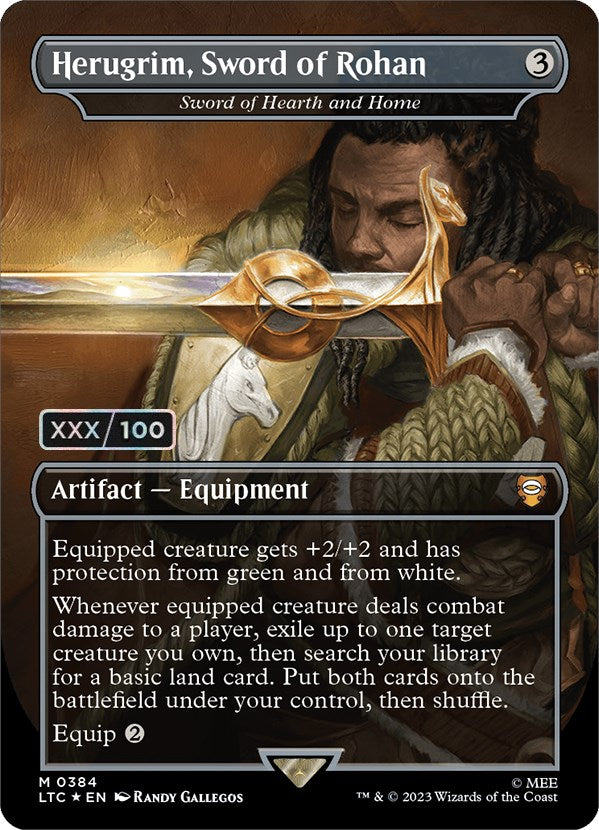 Herugrim, Sword of Rohan - Sword of Hearth and Home (Serialized) [The Lord of the Rings: Tales of Middle-Earth Commander] - Trinity Hobby