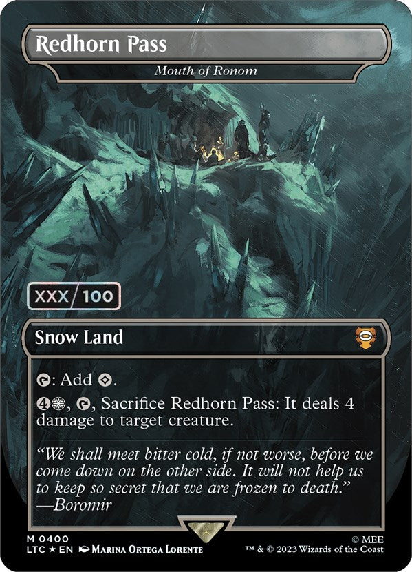 Redhorn Pass - Mouth of Ronom (Serialized) [The Lord of the Rings: Tales of Middle-Earth Commander] - Trinity Hobby