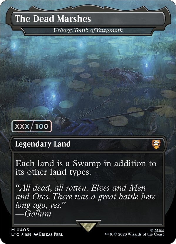 The Dead Marshes - Urborg, Tomb of Yawgmoth (Serialized) [The Lord of the Rings: Tales of Middle-Earth Commander] - Trinity Hobby