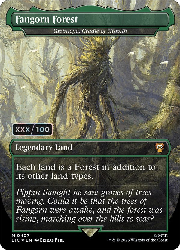 Fangorn Forest - Yavimaya, Cradle of Growth (Serialized) [The Lord of the Rings: Tales of Middle-Earth Commander] - Trinity Hobby