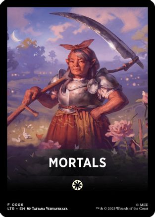Mortals Theme Card  (LTR-006) - [The Lord of the Rings: Tales of Middle-earth] - Trinity Hobby